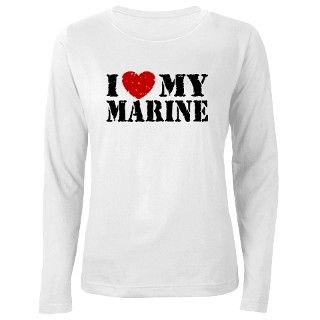 I Love My Marine T Shirt by spunketees