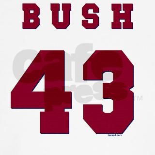 Bush 43 Jersey Style Baseball Jersey by teesed