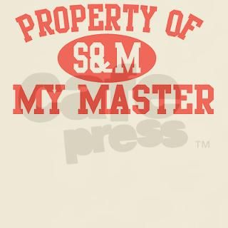 PROPERTY OF MY MASTER » Ash Grey T Shirt by hanlor