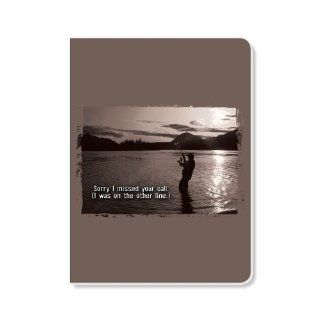 ECOeverywhere Missed Call Journal, 160 Pages, 7.625 x 5.625 Inches, Multicolored (jr14172)  Hardcover Executive Notebooks 