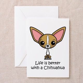 Chihuahua Greeting Cards (Pk of 10) by mydogrulez