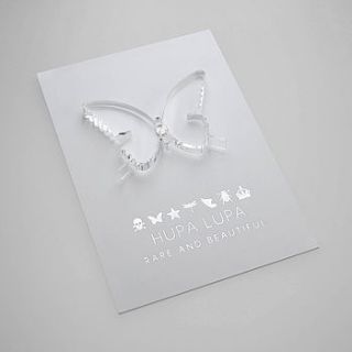 magnetic butterfly decoration by hupa lupa