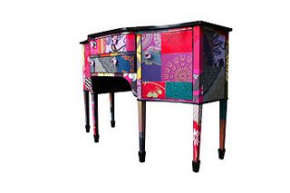 patchwork desk by bryonie porter