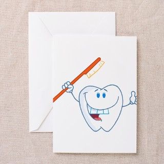 Funny Dentist Dental Hygienist Greeting Cards (Pk by AtomicCotton
