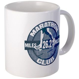 Marathon Club Mug by mall4mylife