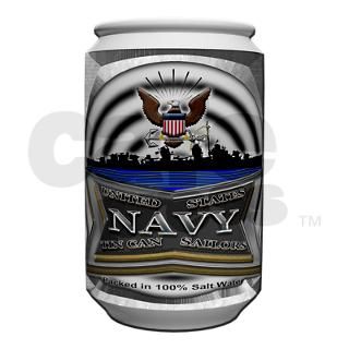 USN Tin Can Sailor Keychains by VeteransTShirts