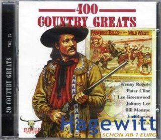 20 Country Greats Vol. 15 (Kenny Rogers, Patsy Cline, Lee Greenwood, Johnny Lee, Bill Monroe a.m.o.) Music