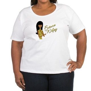 Curvy Font Future Wifey T Shirt by mochabrides