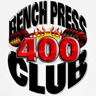 BENCH PRESS 400 CLUB Long Sleeve T Shirt by getbig