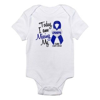 Missing My Grandpa 1 CC Infant Bodysuit by awarenessgifts