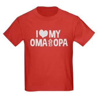 I Love My Oma and Opa T by totaletees