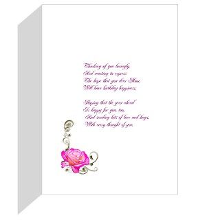 80th birthday card for mom, Elegant rose Greeting by SuperCards