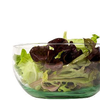 caesar recycled glass salad bowl by biome lifestyle