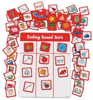 Ending Sounds Magnetic Match Toys & Games