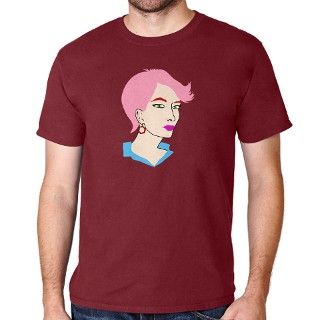 80s New Wave Glamour T Shirt by modernjill