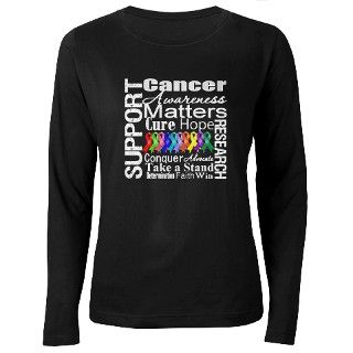 Support All Cancers T Shirt by hopeanddreams