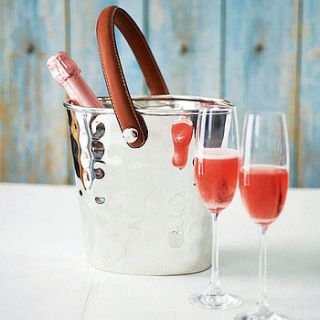 silver plated wine cooler by whisk hampers
