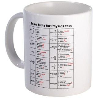 Physics Equations Mug by numbers_sit2