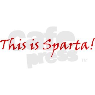 This is Sparta   300 Quotes Bumper Bumper Sticker by poor_richards