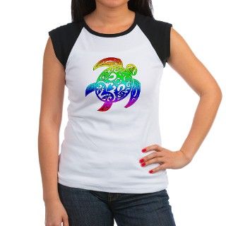 Rainbow Sea Turtle T Shirt by listing store 3241208