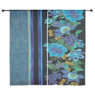 Peacock Pattern Curtains by mypeacockshop