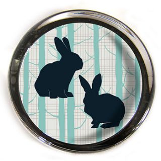 paperweight lucky rabbits by lollipop designs
