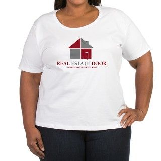Real Estate Door Logo Plus Size T Shirt by listing store 113578020