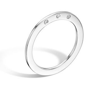 halo wedding band by shona jewellery