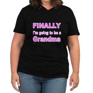 FINALLY IM GOING TO BE A GRANDMA 2 Plus Size T Shi by TerriblyQuirkyTees