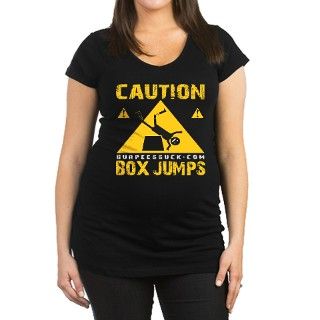 CAUTION BOX JUMPS   BLACK Shirt by Admin_CP23967707