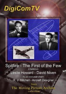 Spitfire   The First of the Few   1942 Leslie Howard, David Niven, Rosamund John Movies & TV