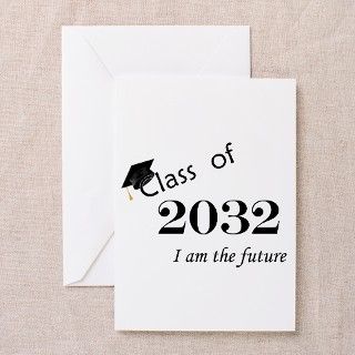 Born in 2014/Class of 2032 Greeting Cards (Pk of 1 by funnyvet