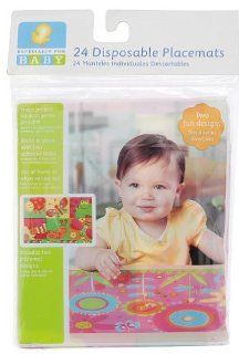 Especially for Baby 24 Disposable Place Mats Table Toppers   Girls  Childrens Place Mats  Baby