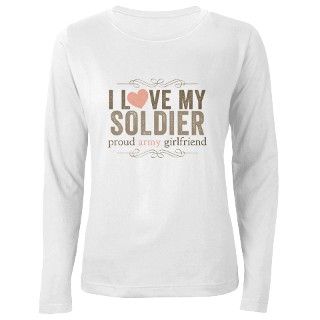 I Love my Soldier T Shirt by MilitaryCharm