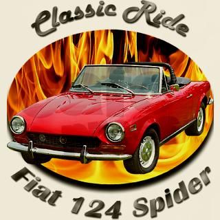 Fiat 124 Spider T Shirt by fiat_124spider