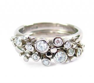 diamond meteor ring by helen brice designs