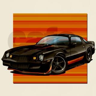 78 81 Camaro Black T Shirt by grapeapedesign