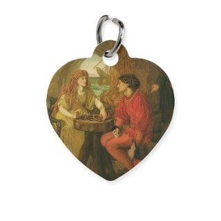 The Tempest (oil on canvas)   Pet Tag by BridgemanClassic