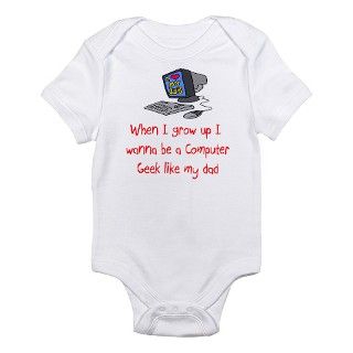 Computer Geek Infant Bodysuit by tshirtsforbaby