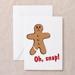 Oh Snap Greeting Cards (Pk of 10) by trendyboutique