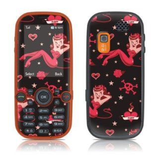 Devilette Design Protective Skin Decal Sticker for Samsung Gravity Touch SGH T669 Cell Phone Cell Phones & Accessories