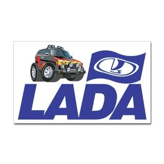 Lada Logo with Cool Niva Decal by ladausa