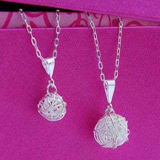 me & mum silver necklaces by indivijewels