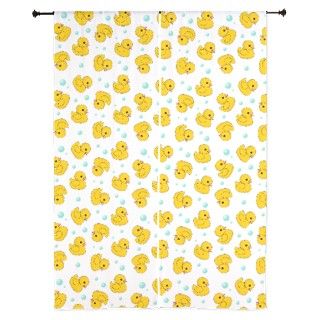 Rubber Duck Pattern Curtains by InspirationzStore