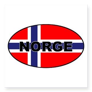 Norway (NOR) Flag Oval Sticker by Admin_CP1263485