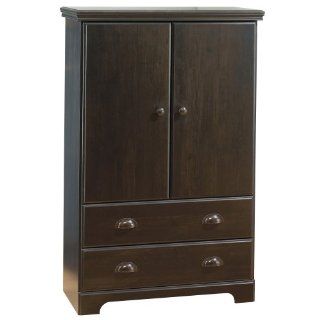 South Shore Furniture, Mountain Lodge Collection, armoire, Ebony   Bedroom Armoires