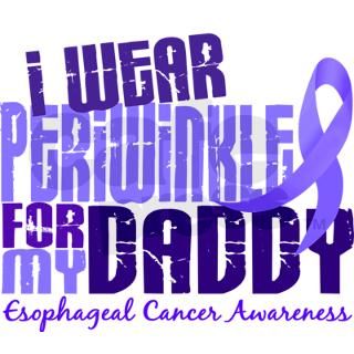 I Wear Periwinkle 6.4 Esophageal Cancer Note Cards by awarenessgifts