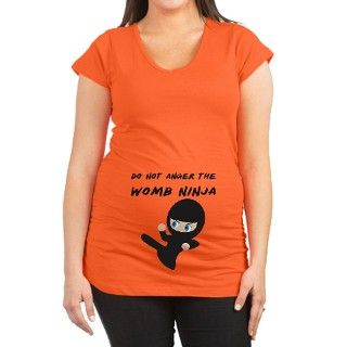 Womb Ninja Maternity T Shirt by digidesignsbyem