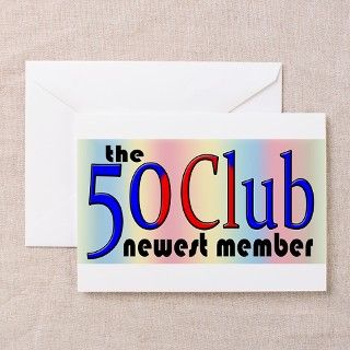 The 50 Club Greeting Cards (Pk of 10) by 30405060