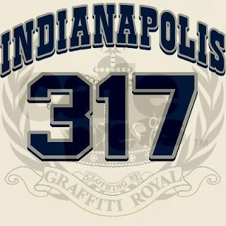 INDIANAPOLIS 317 JERSEY w/ CREST T Shirt by truplayer